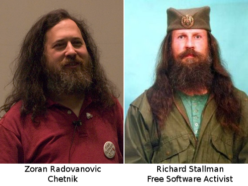 Is Richard Stallman leading a secret life as Serbian Nationalist "Chetnik" 